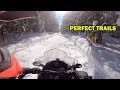 2019 Upper Michigan Snowmobile Trail Riding