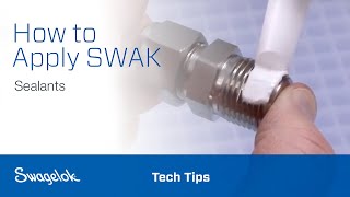 How to Apply SWAK (Sealants) | Tech Tips | Swagelok [2020] screenshot 5