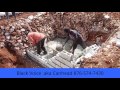 Building a House in Jamaica - Septic Tank Walls
