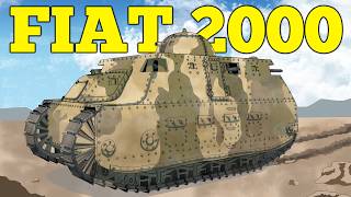 Italy’s Great War Wonder Weapon the FIAT 2000 | Cursed by Design