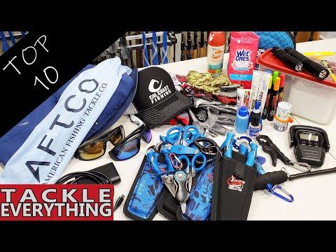 TOP 10 Fishing Tools & Accessories (Building the ULTIMATE Tackle Bag  -  Episode