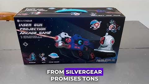 Laser Gun Game Set with Projector Game