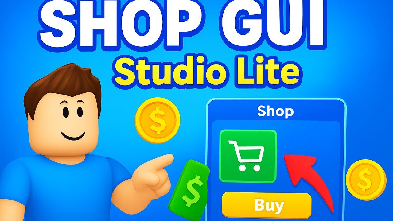 Shop Application Gui COMO CRIAR UMA SHOP EM GUI NO STUDIO LITE - YouTube