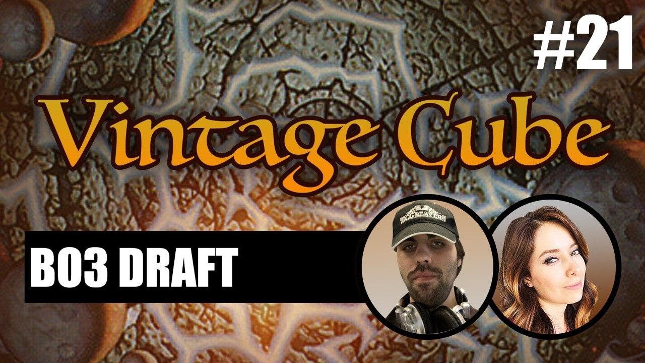 Vintage Cube Draft #21 Featuring BK | MTGO 2020
