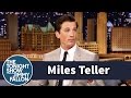 Miles Teller Is a Self-Taught Drummer