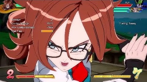 [dbfz] Android 21 (Lab coat) stomp loop