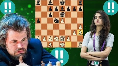 Hero Magnus Carlsen vs Tania Sachdev 12