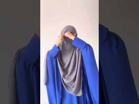 Abeerah khimar by Kiran Ismail #hijab #niqab ##elegant #tutorial