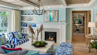 50  Comfy Coastal Living Room Decorating Ideas