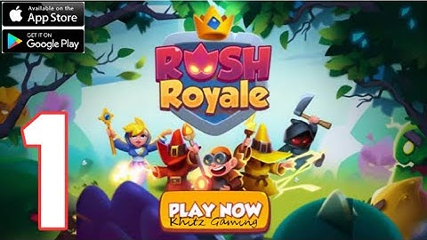 Rush Royale *New* PvP Tower Defense Gameplay #1 (iOS, Android) Kiddie Games Kids Game | 2021 trucchi