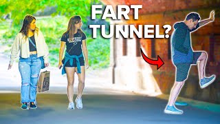 Funny Wet Fart Prank Fart Tunnel Of Doom