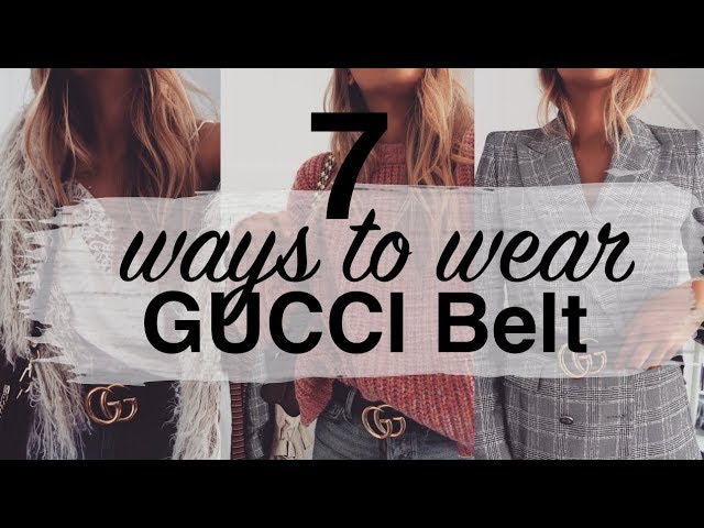 How to Wear a Gucci Belt: The Perfect Style for Any Occasion
