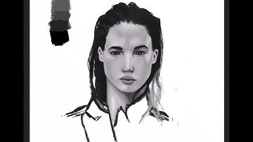 Procreate Ipad Pro Portrait Drawing Time Lapse