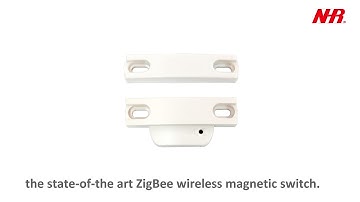 ZigBee Smart Home: Wireless ZigBee Magnetic Switch Video Tutorial V1.0 (WZB-SMG02)