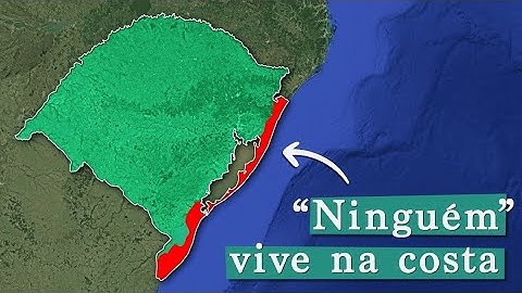 O Mistério do Litoral Gaúcho: Por que  Quase Ninguém Mora Aqui?