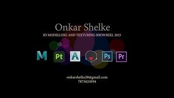 3D Modelling and texturing showreel 2023