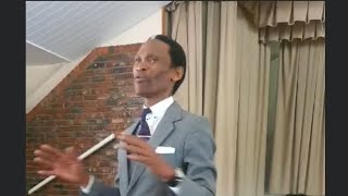 Pastor Vuyani Nono at the Campmeeting