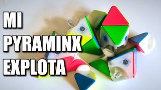 me EXPLOTA el PYRAMINX al abrirlo... 😐🤕