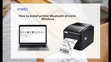 vretti 420B Bluetooth driver installation on Windows.