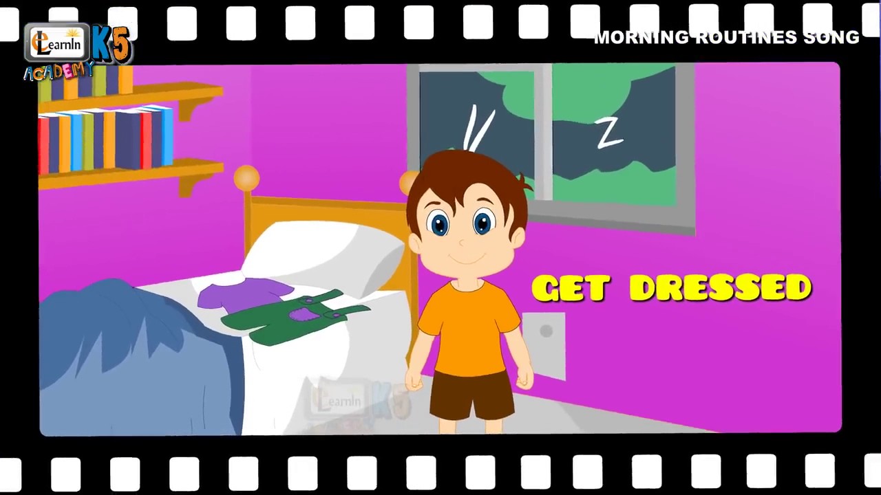 Morning routines song Daily routines song for children ...