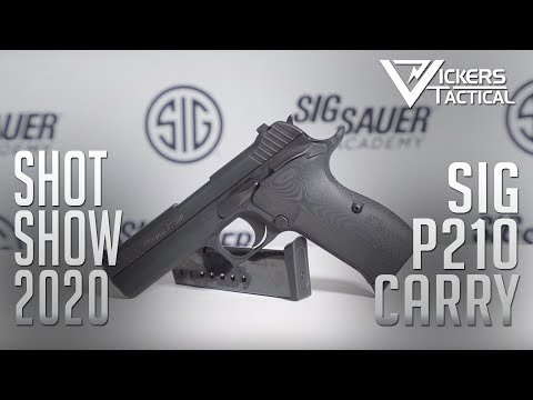 SHOT SHOW 2020 - SIG Sauer P210 Carry