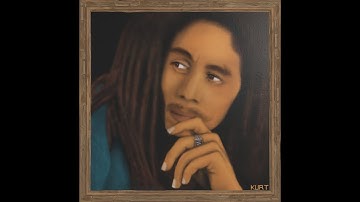 Bob Marley (Rust Art Timelapse)