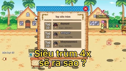 HTTH: Kiếm khách đi siêu trùm 4x sẽ ra sao ?