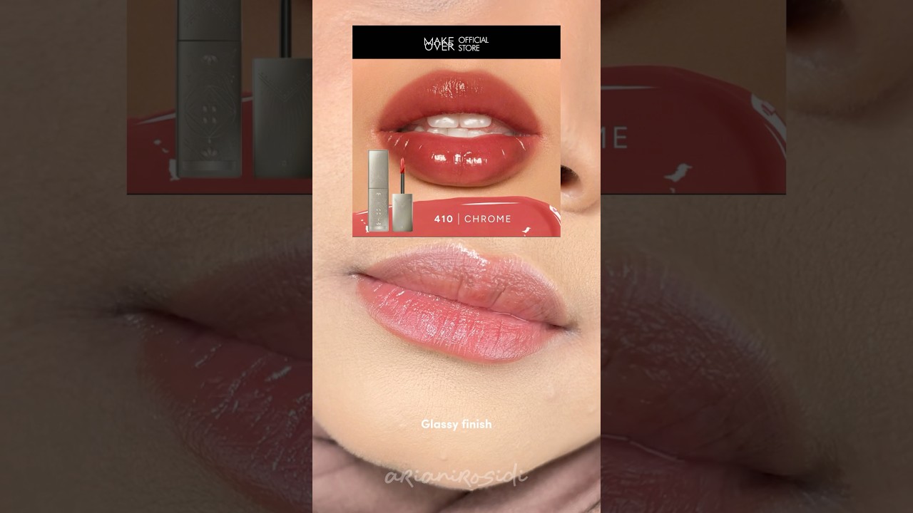 SHADE INI MASUK BANGET KE SAWO MATANG! MAKE OVER GLASSY LIP LACQUER X HIAN TJEN