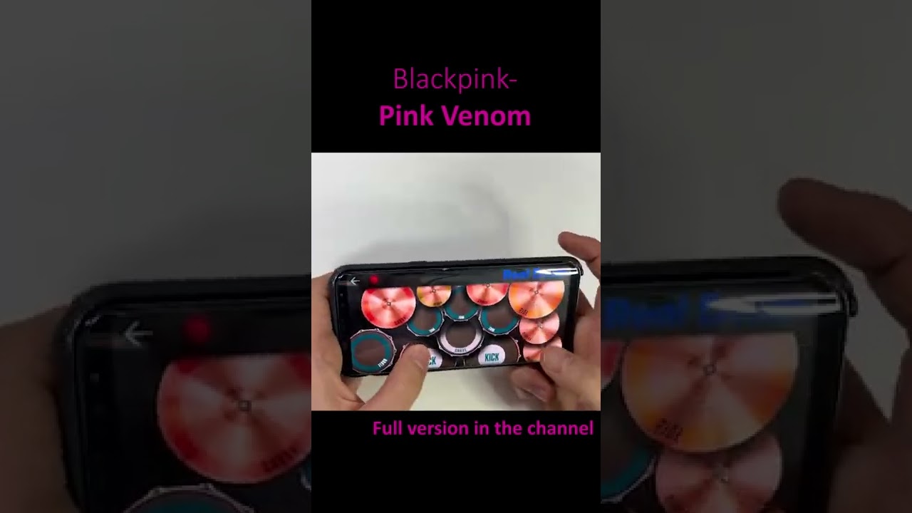 Drum App Cover, Blackpink - Pink Venom