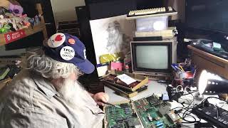 Time Lapse Commodore Working On Commodore Things VIC C64 C-64 IEEE Disk Drive - Episode 6019