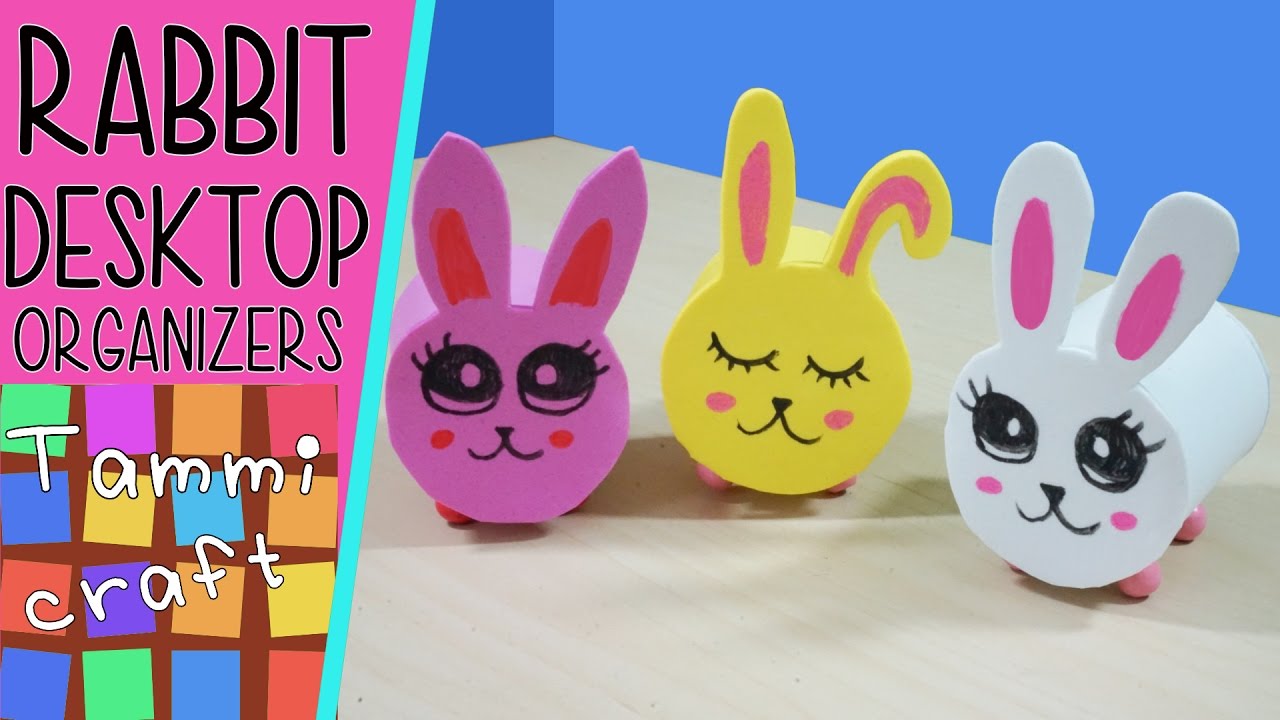 DIY Toilet Paper Roll Bunnies