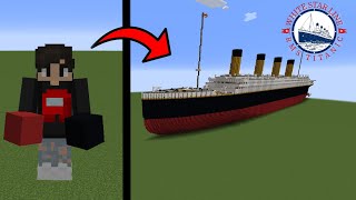 Building The RMS Titanic In Minecraft [TIMELAPSE] (2024)