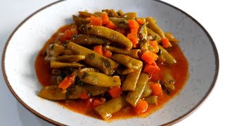 видео: Яхния със зелен фасул  /  Stew with green beans  картинка: Яхния със зелен фасул  /  Stew with green beans