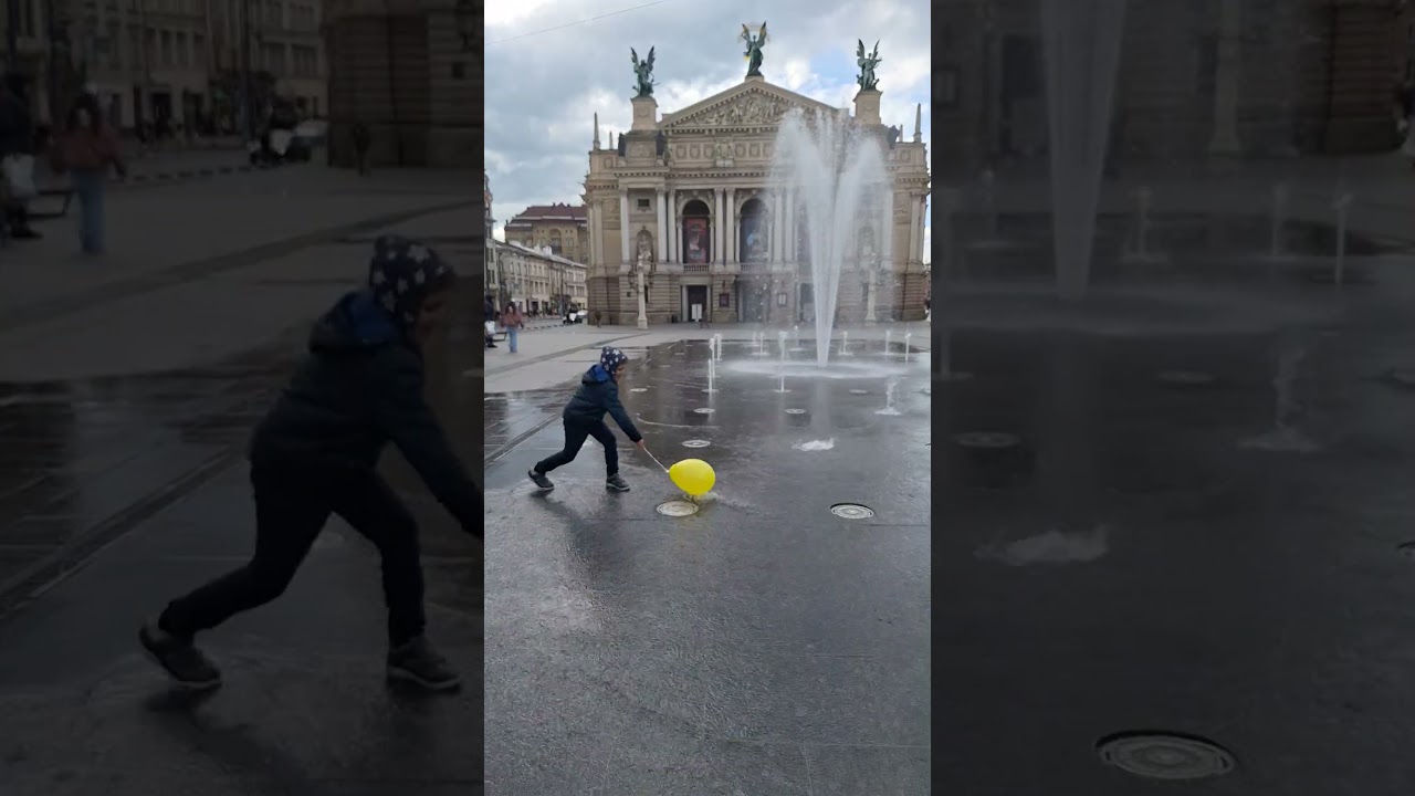 Арсен Ураган, боротьба з фонтаном