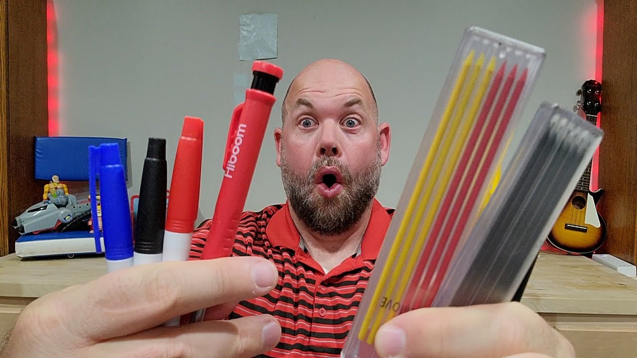 Review for Hiboom Mechanical Carpenter Pencil Set 