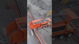 Portable Rock Crushing & Screening Plants (293) #Shorts