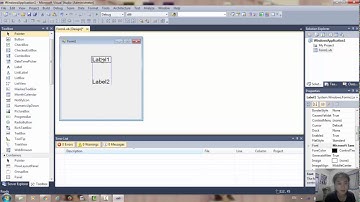 วิธีใช้ label แสดงวันเวลา vb 2010