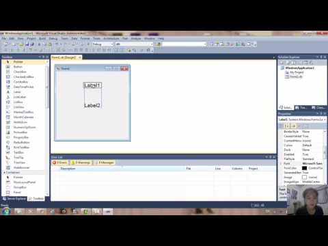 How to use label to display date and time in vb 2010