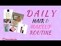 Daily hair &amp; makeup routine  - Mom life