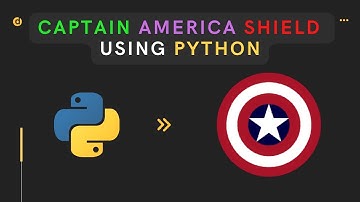 Python Project - Make Captain America Shield using Python | Python Projects