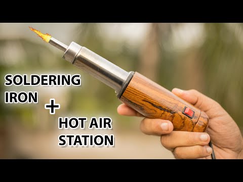 Making The Most Compact Hot Air Station Plus Soldering Iron