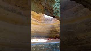 Hidden Beach 😍 #benagil #cave #algarve #portugal #shortsfeed #shortsviral #viral #shortvideo