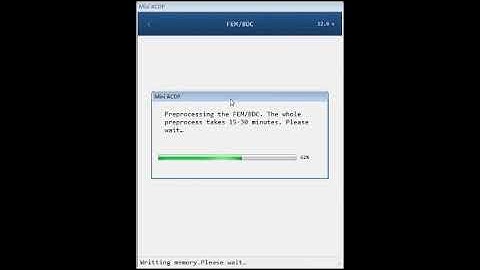 For BMW FEM, BDC All Keys Lost Solution-ACDP Test Video