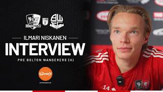 Ilmari Niskanen Pre Bolton Wanderers H Exeter City Football Club