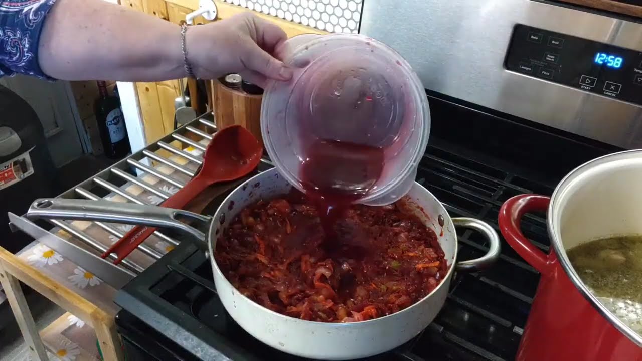 Homemade Borscht-A Taste of My Childhood