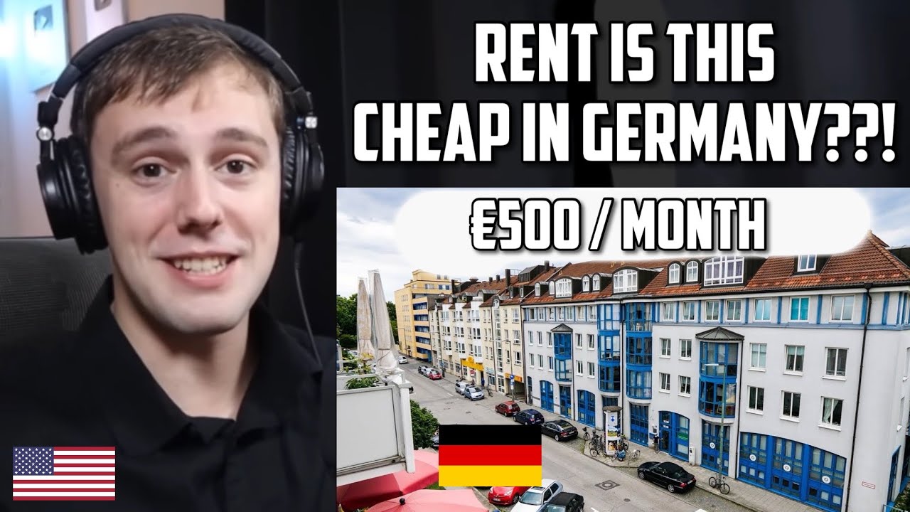 American Reacts to cost of living in GERMANY | housing, food, transport ...