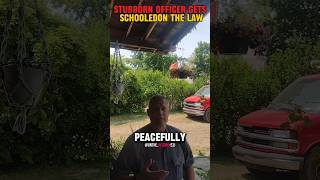 Cop Claims He Has a Warrant—Man Demands Proof and Exposes the Truth #epic #viralshort