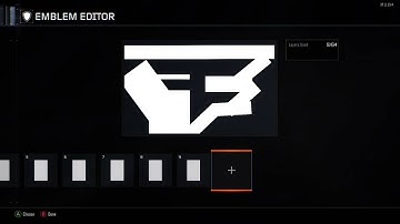 Bo3 emblem tutorial || Faze clan New!?