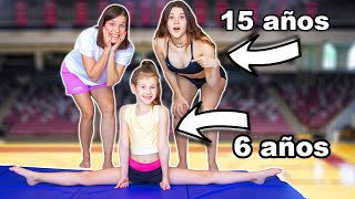 NIÑA vs MAYORES - Reto extremo de Gimnasia - Nuestra Hija nos Reta | Yippee Family