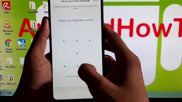 How to Set Pattern Lock on Oppo Phone ( Oppo A3s )